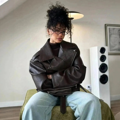 Court Décontracté à Col Revers - Saylana