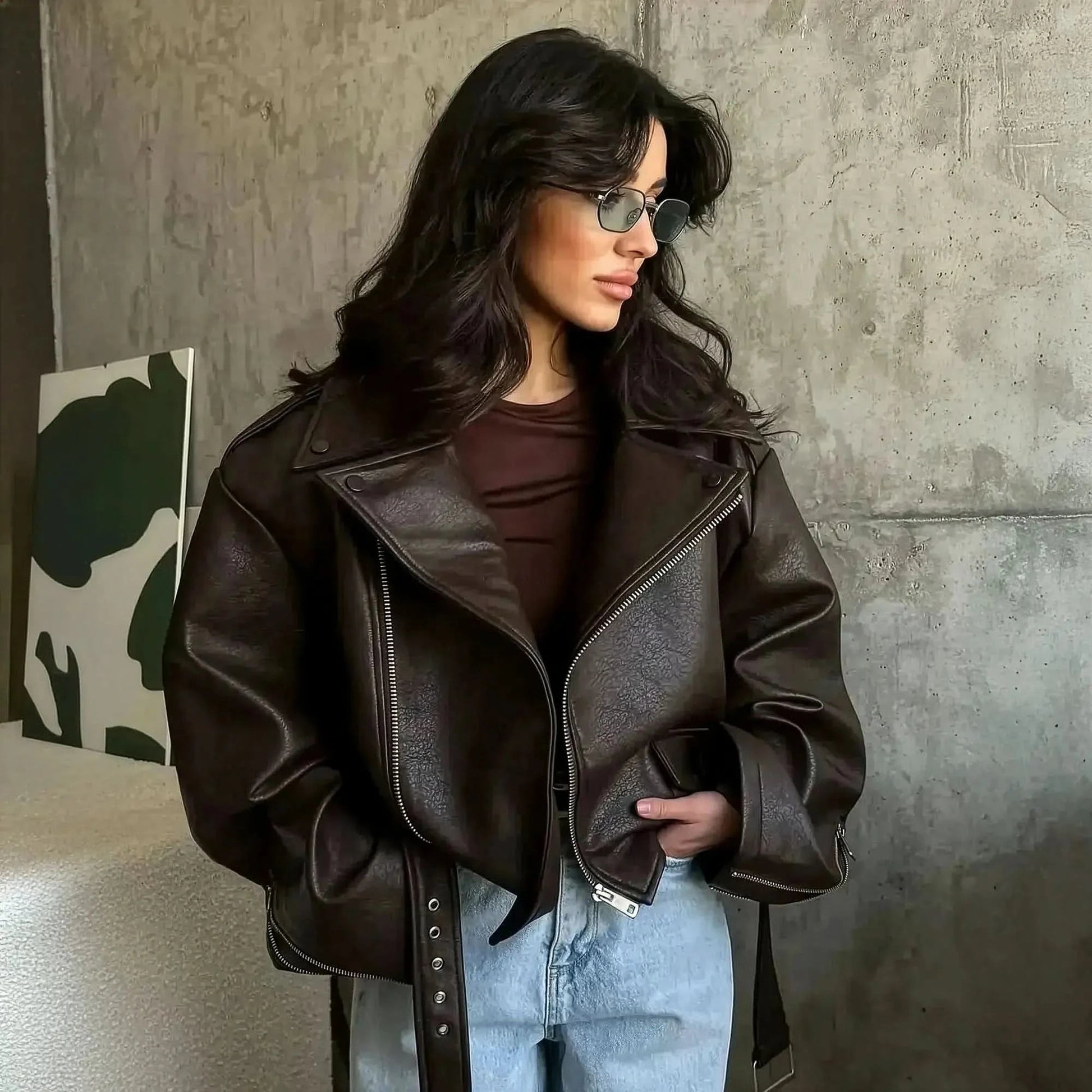 Court Décontracté à Col Revers - Saylana