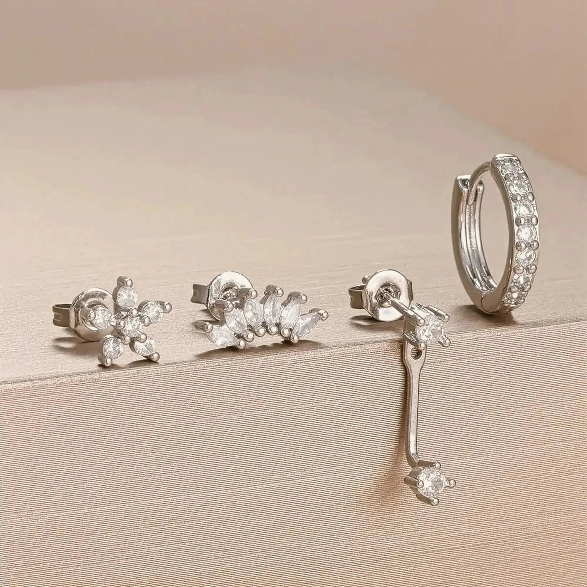 Créoles & Clous Fleur Chic - Saylana