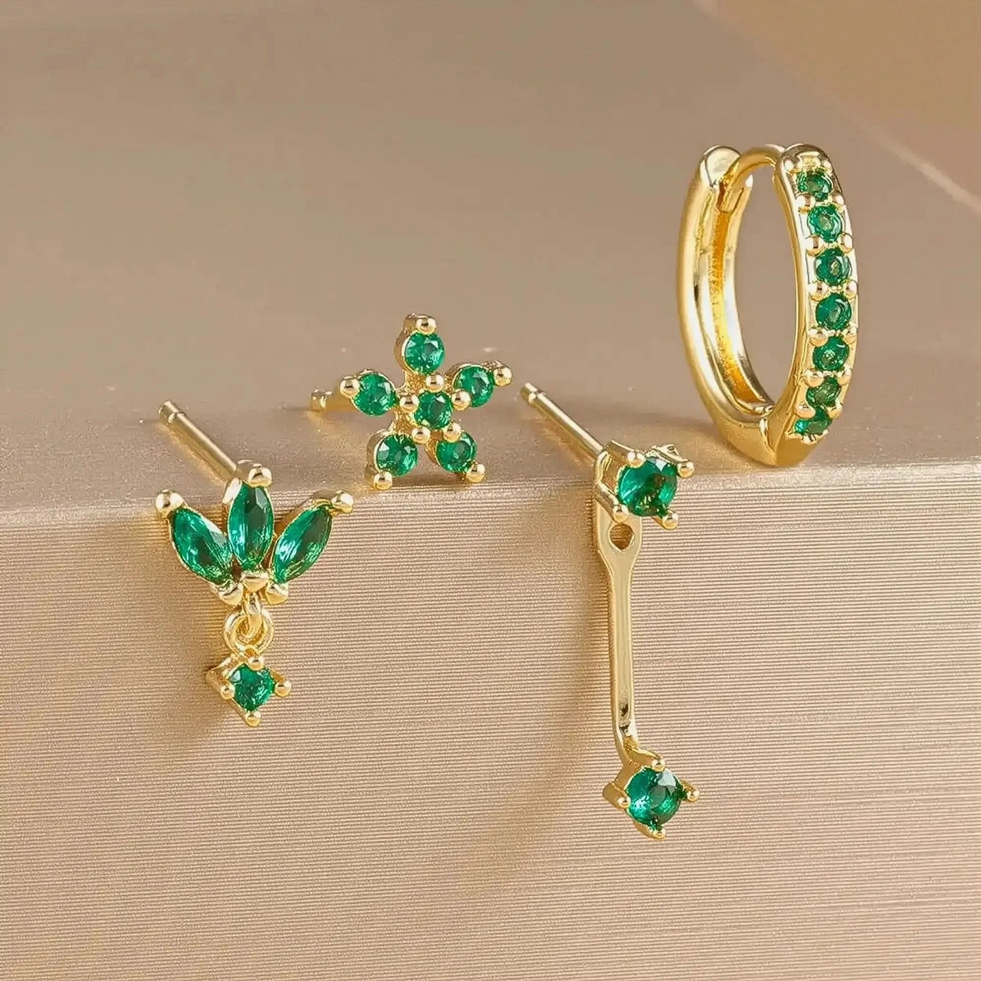 Créoles & Clous Fleur Chic - Saylana