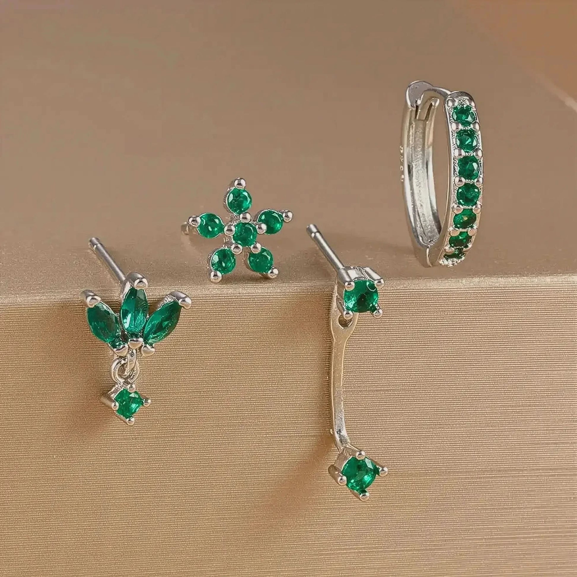 Créoles & Clous Fleur Chic - Saylana