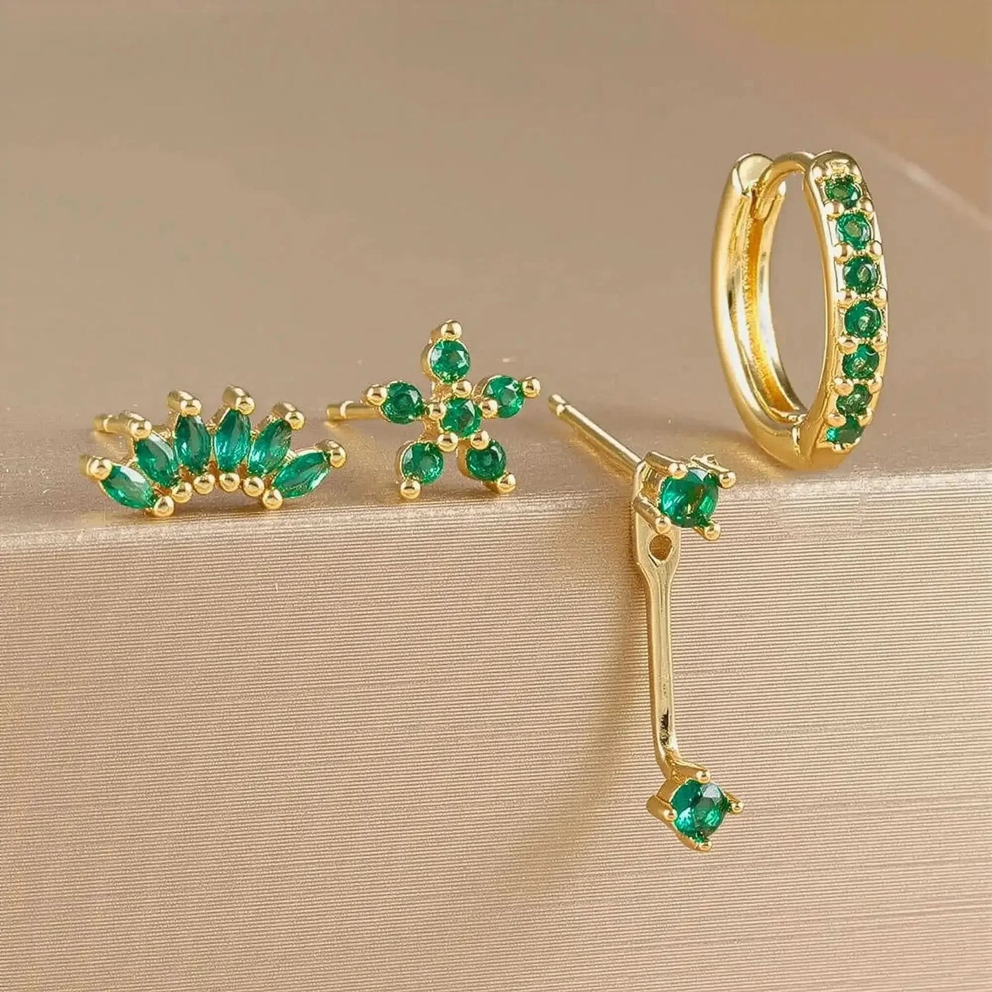 Créoles & Clous Fleur Chic - Saylana