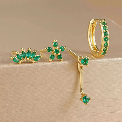 Créoles & Clous Fleur Chic - Saylana