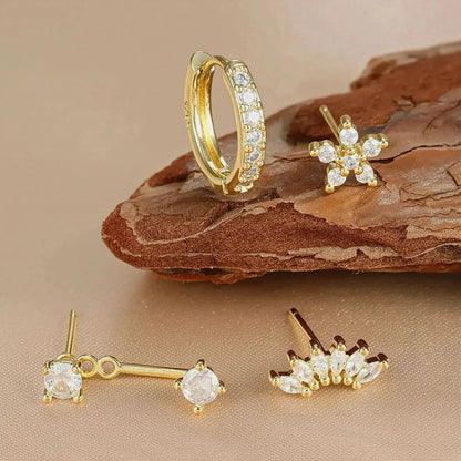 Créoles & Clous Fleur Chic - Saylana