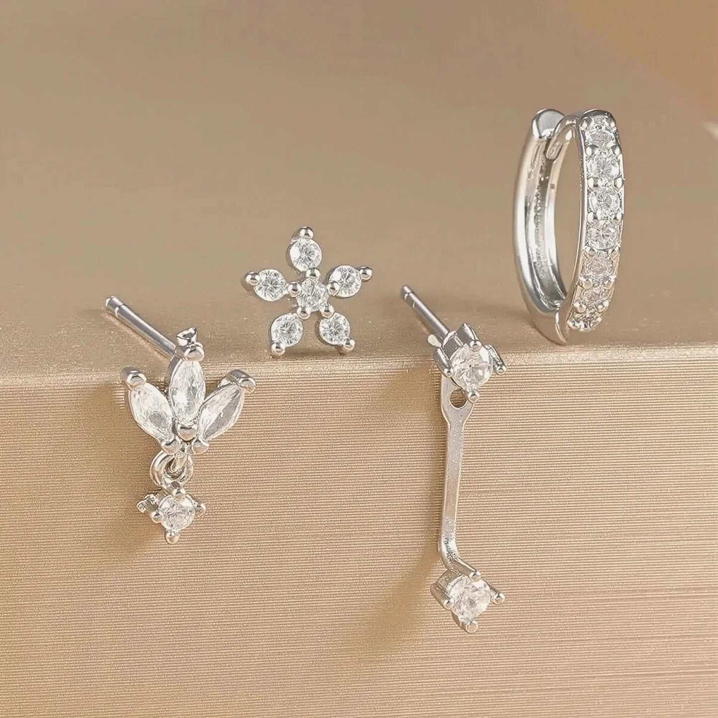 Créoles & Clous Fleur Chic - Saylana