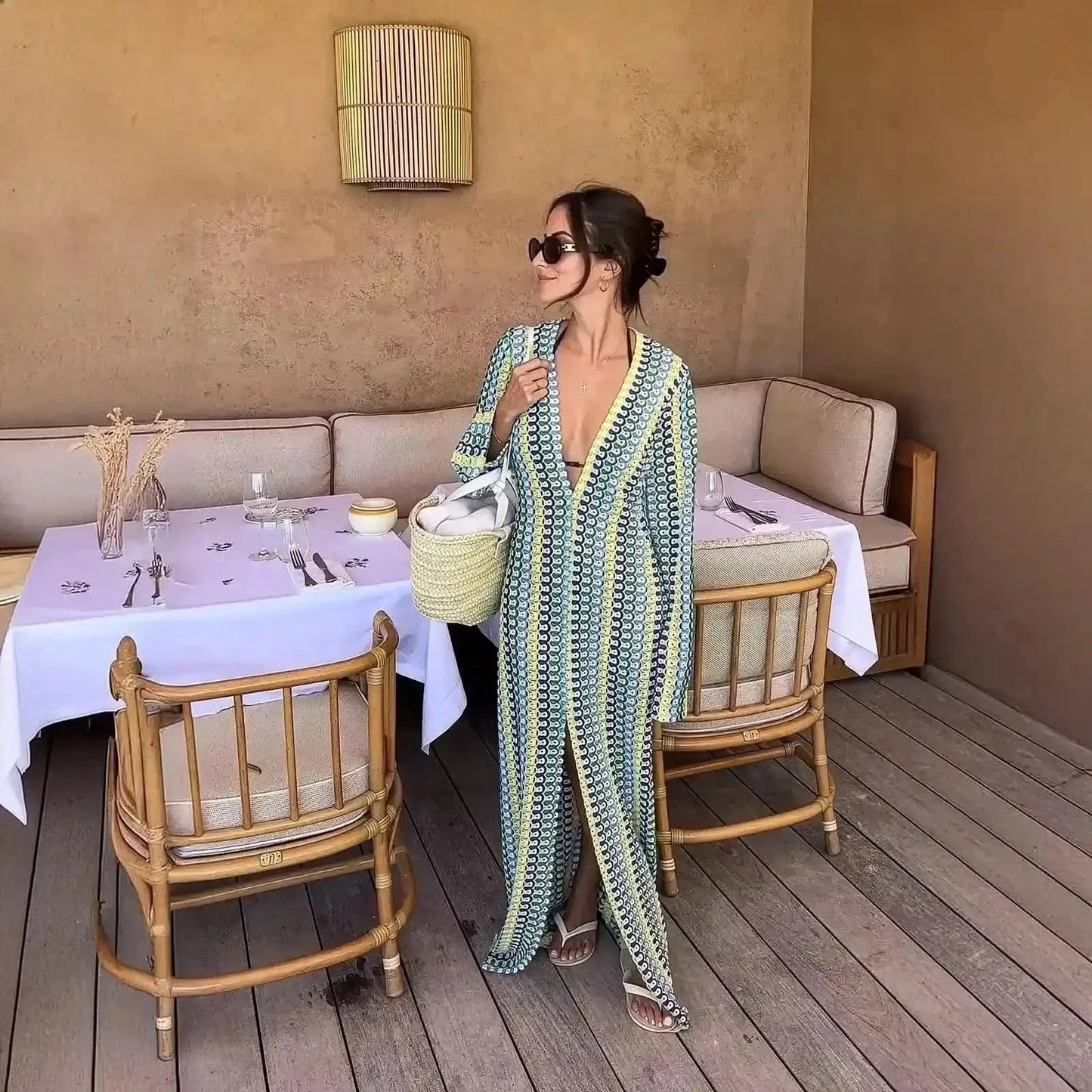 Crochet Rayé Sexy - Saylana