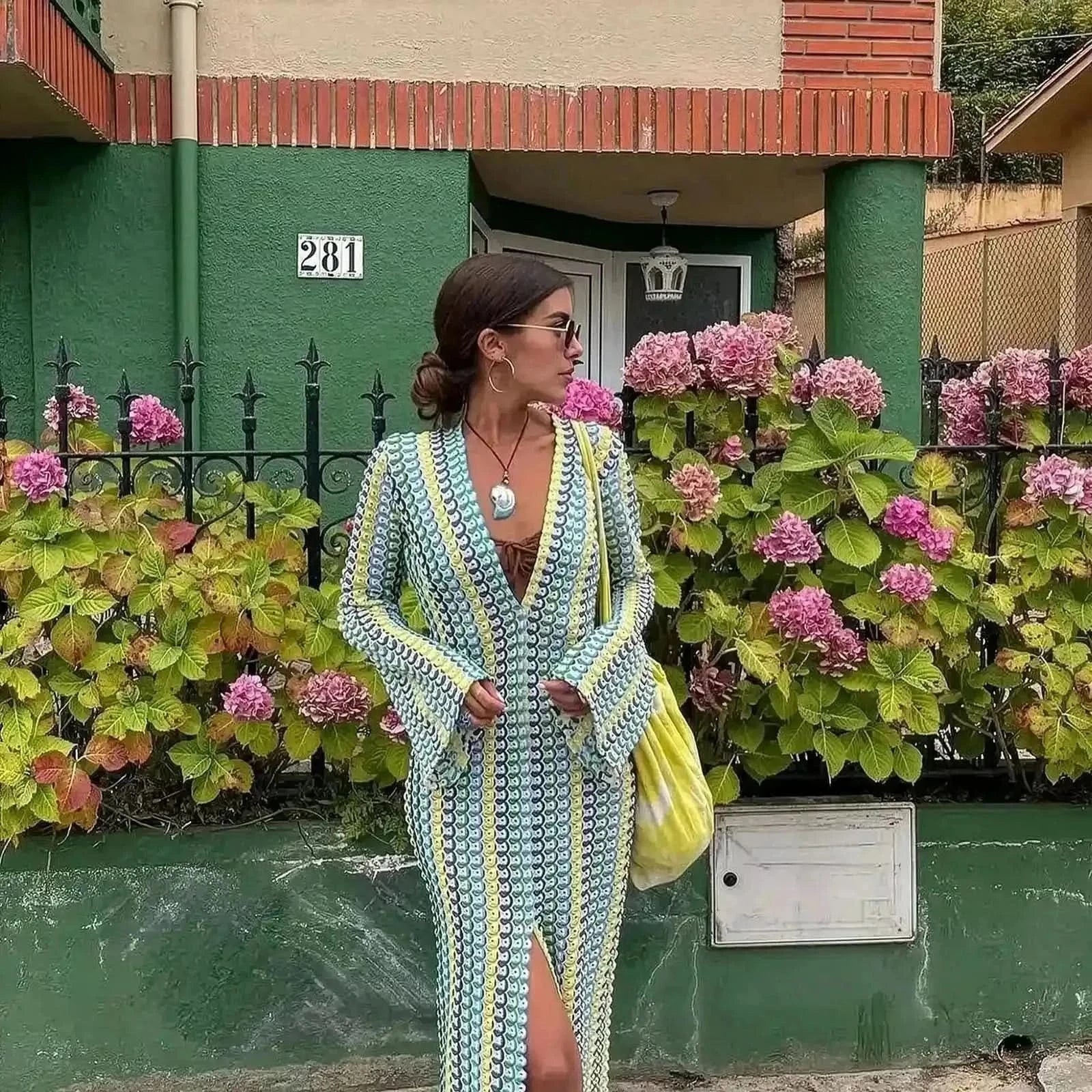 Crochet Rayé Sexy - Saylana