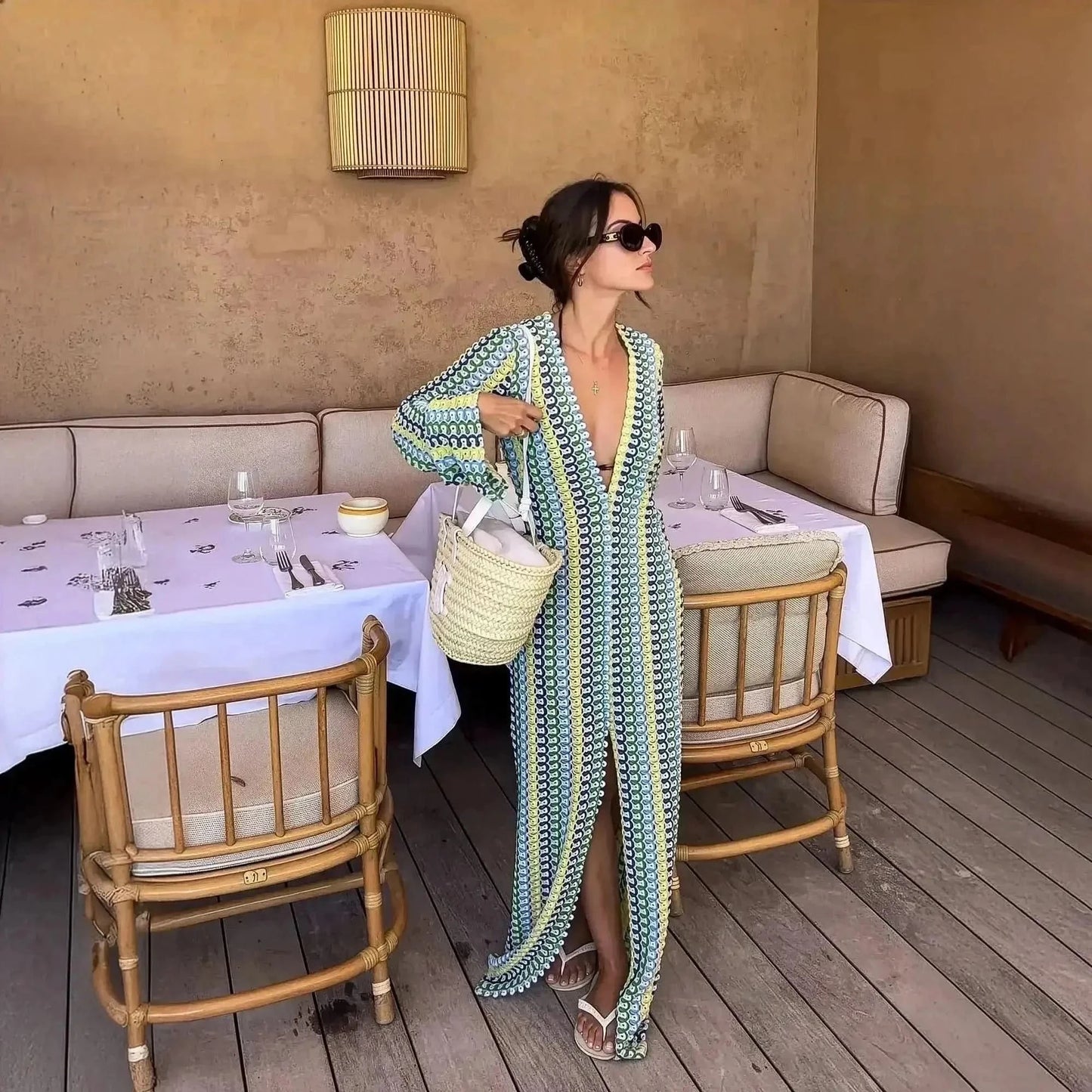 Crochet Rayé Sexy - Saylana