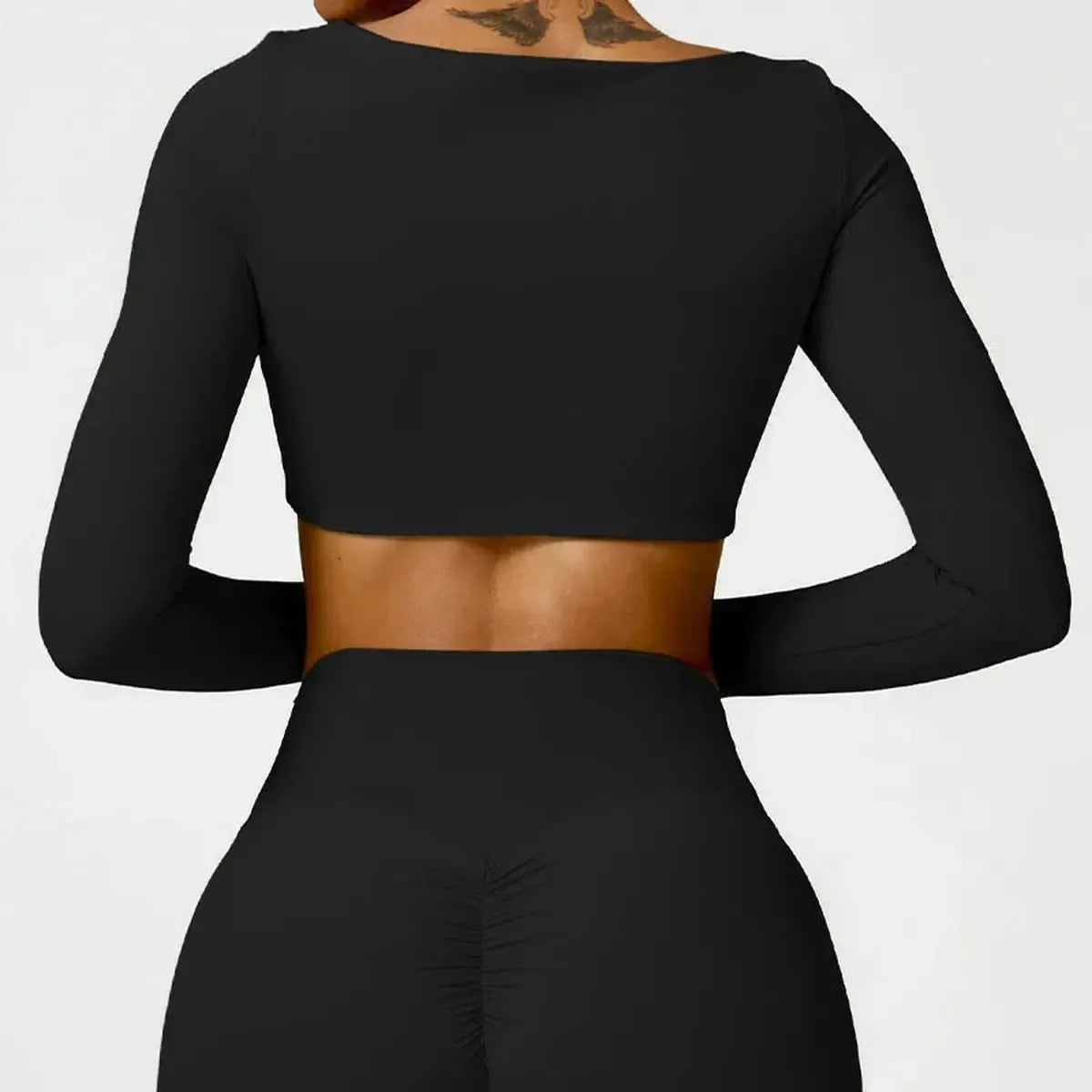 Crop Fitness Manches Longues-Saylana