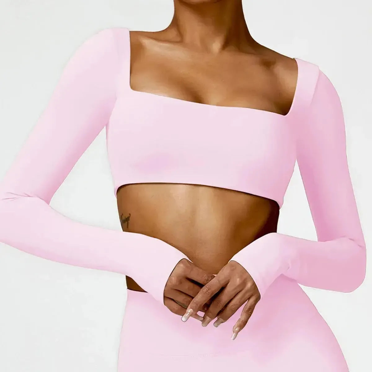Crop Fitness Manches Longues-Saylana
