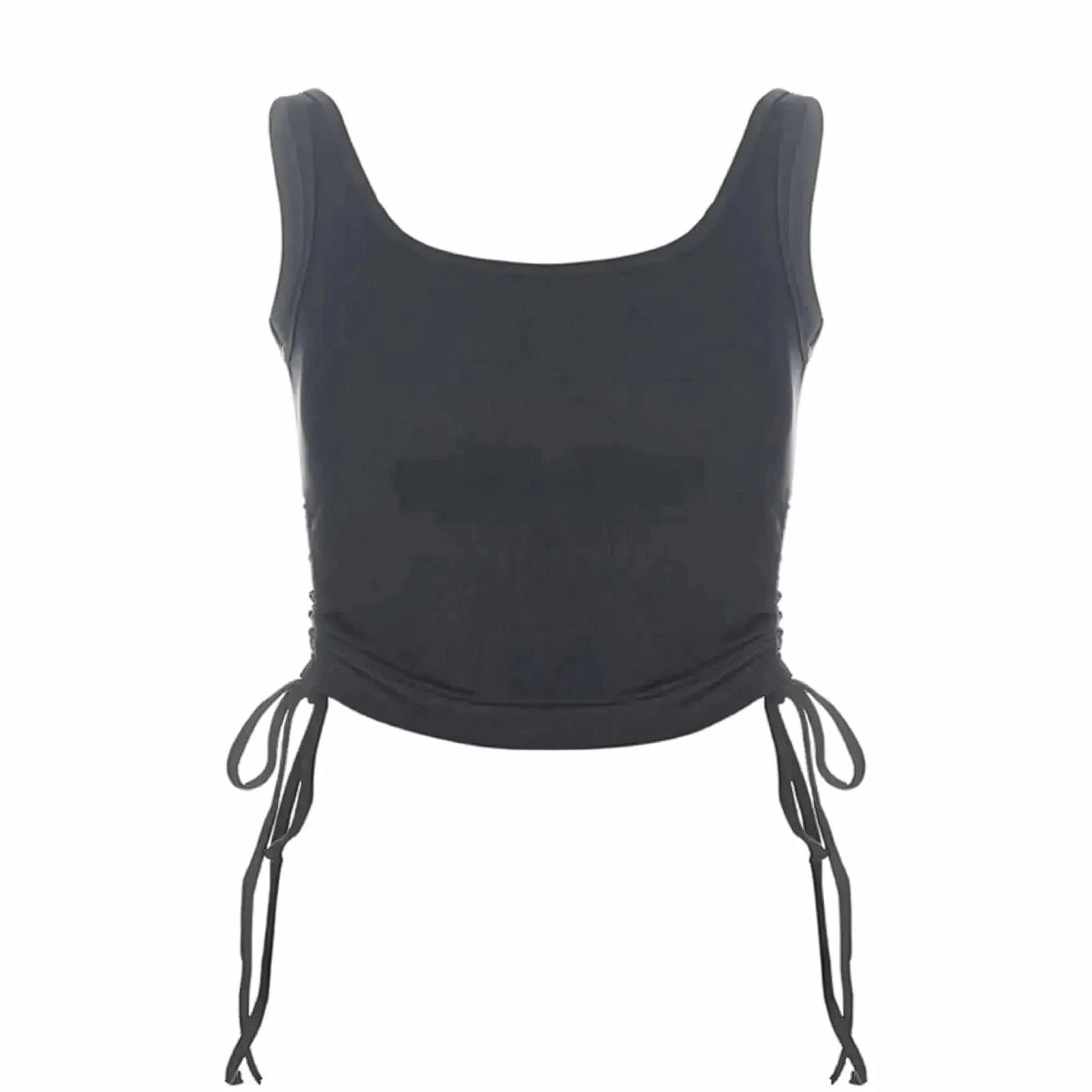 Crop top à nouer au style casual fitness - Saylana