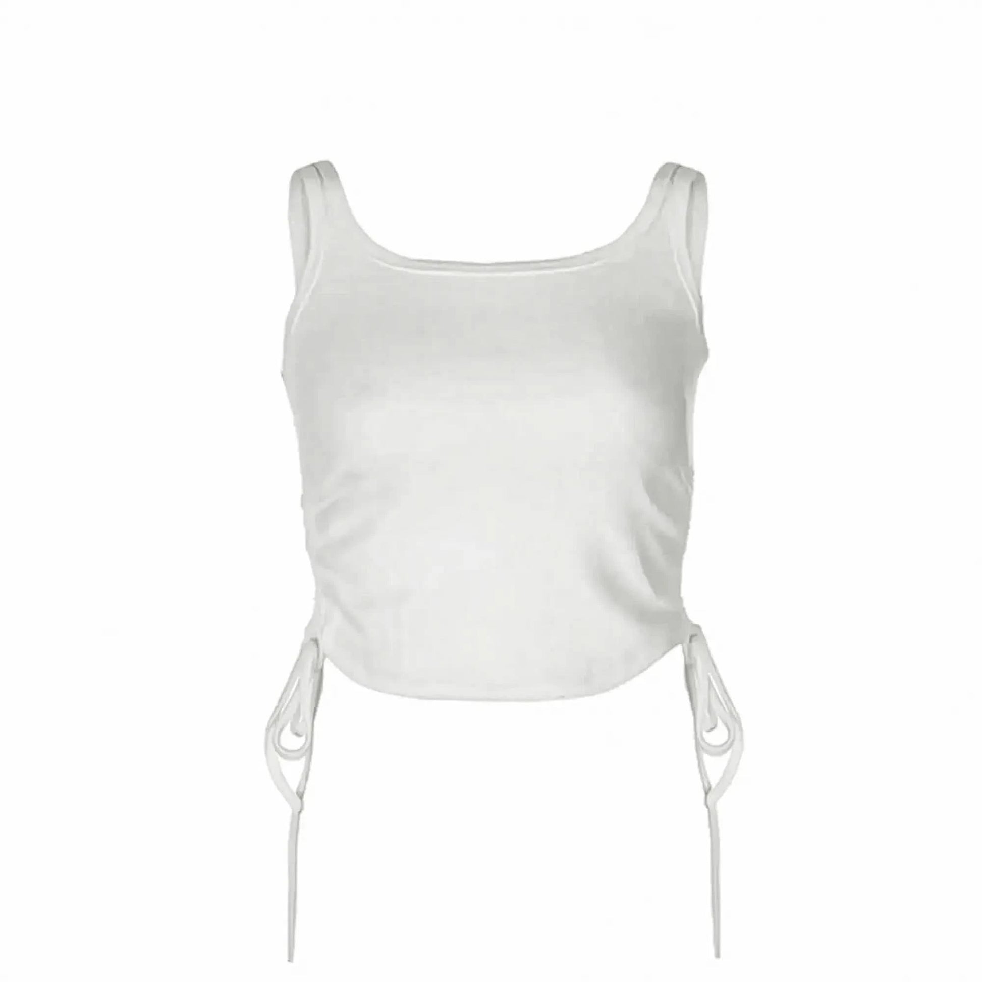 Crop top à nouer au style casual fitness - Saylana