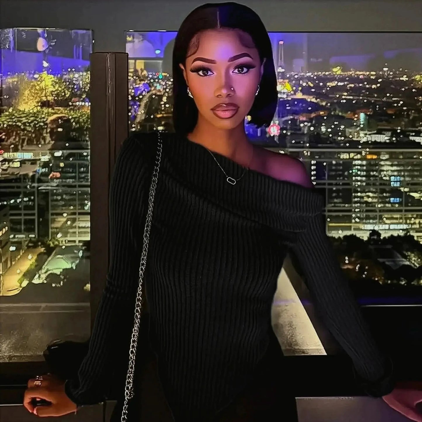 Crop Top Asymétrique - Saylana