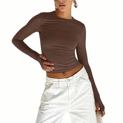 Crop Top Manches Longues - Saylana