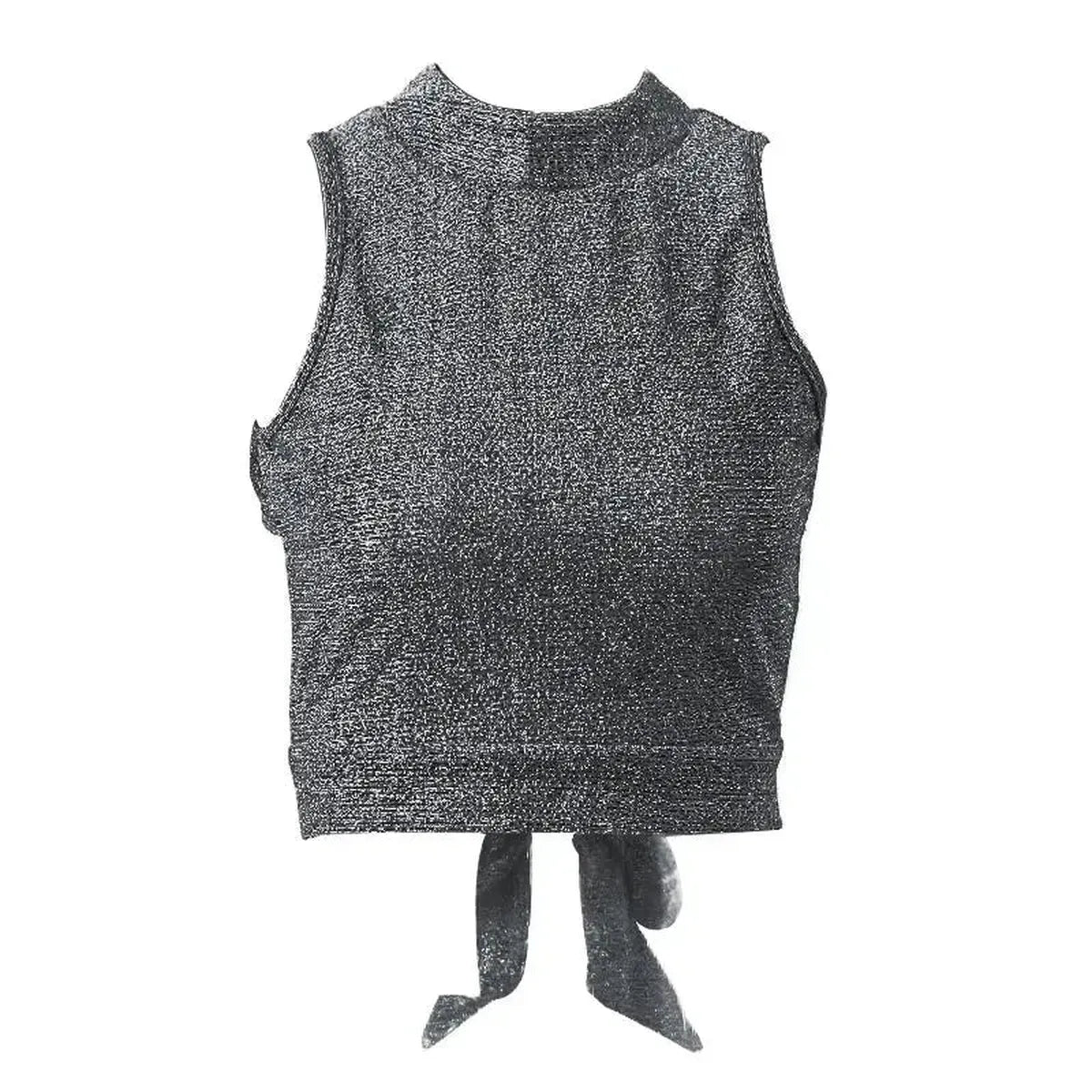 Crop Top Pailleté Dos Nu-Saylana