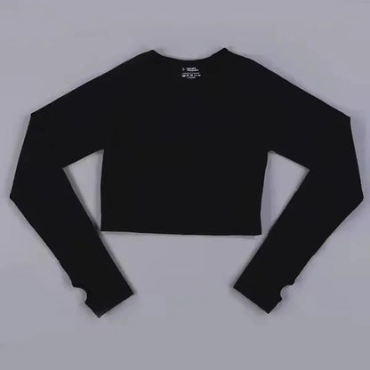 Crop Top Sport Seamless-Saylana