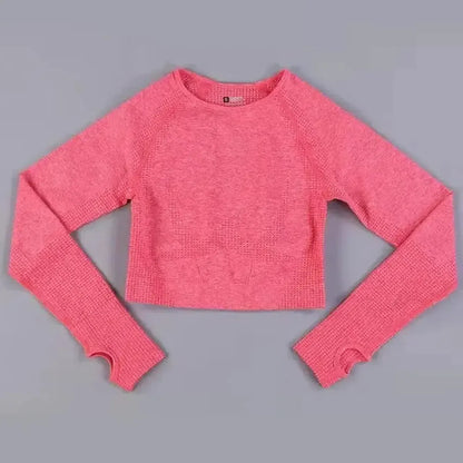 Crop Top Sport Seamless-Saylana