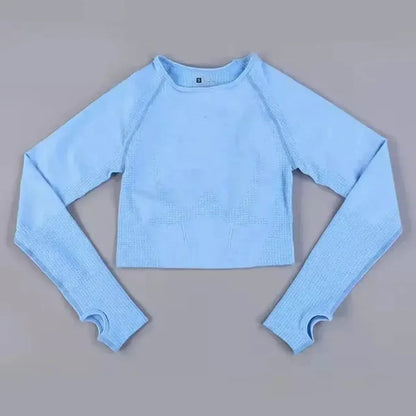 Crop Top Sport Seamless-Saylana