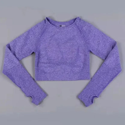 Crop Top Sport Seamless-Saylana