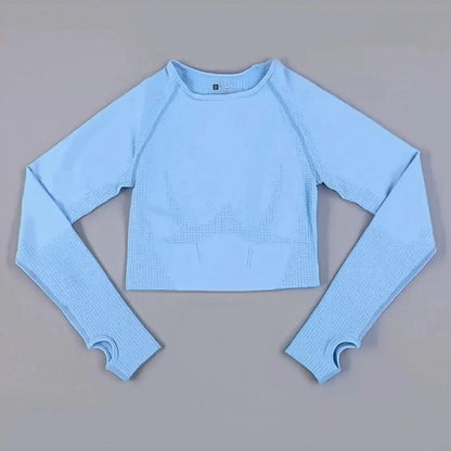 Crop Top Sport Seamless - Saylana