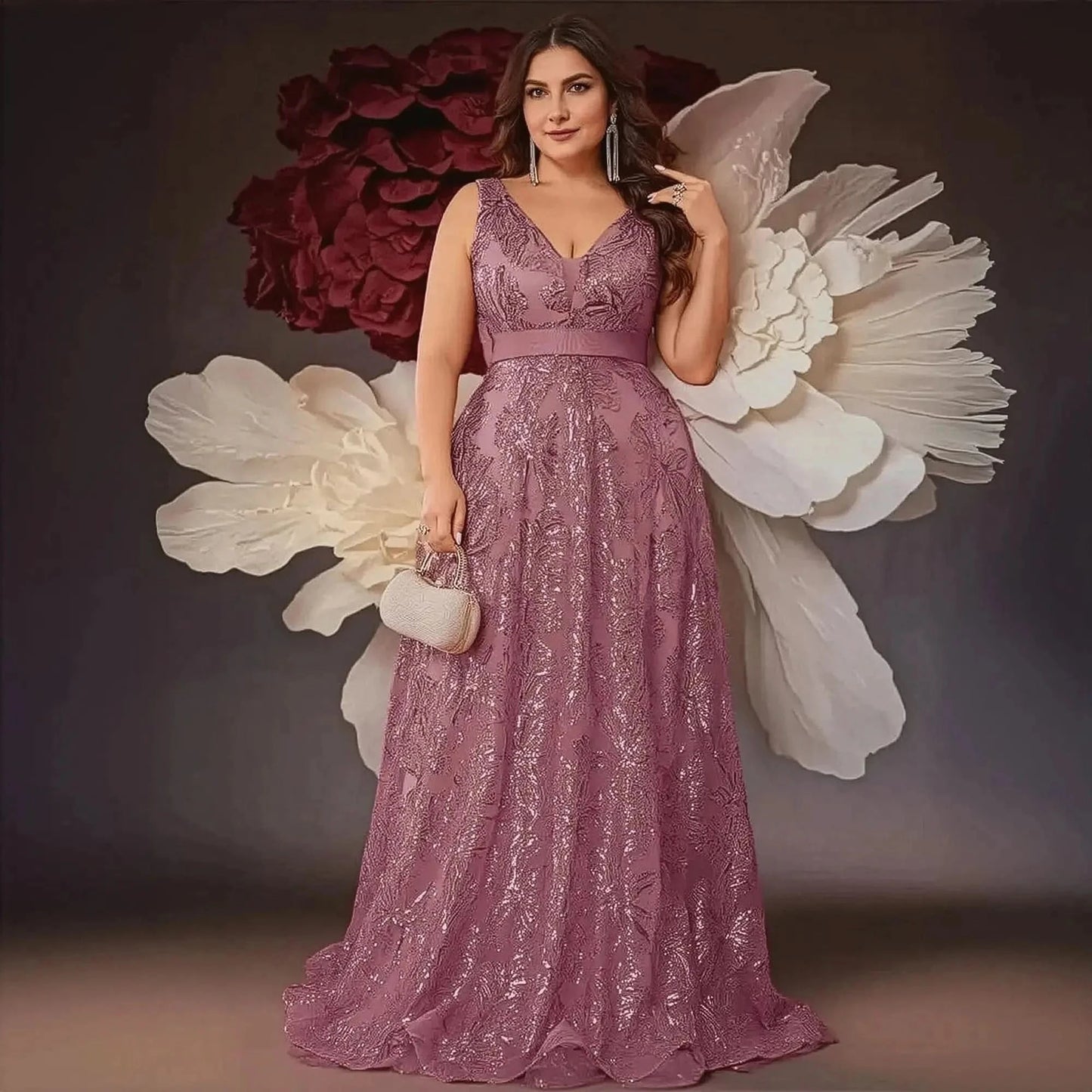 Décolleté V Profond Élégant - Saylana