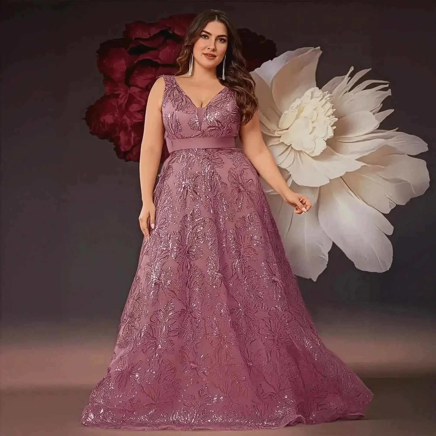 Décolleté V Profond Élégant - Saylana