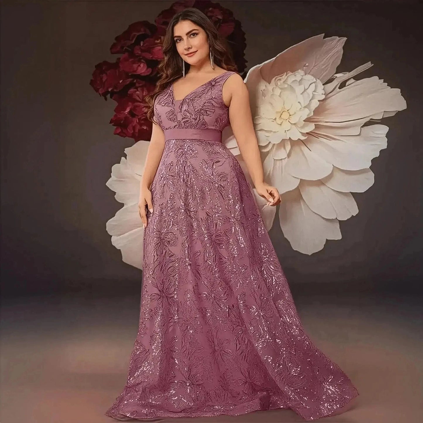 Décolleté V Profond Élégant - Saylana