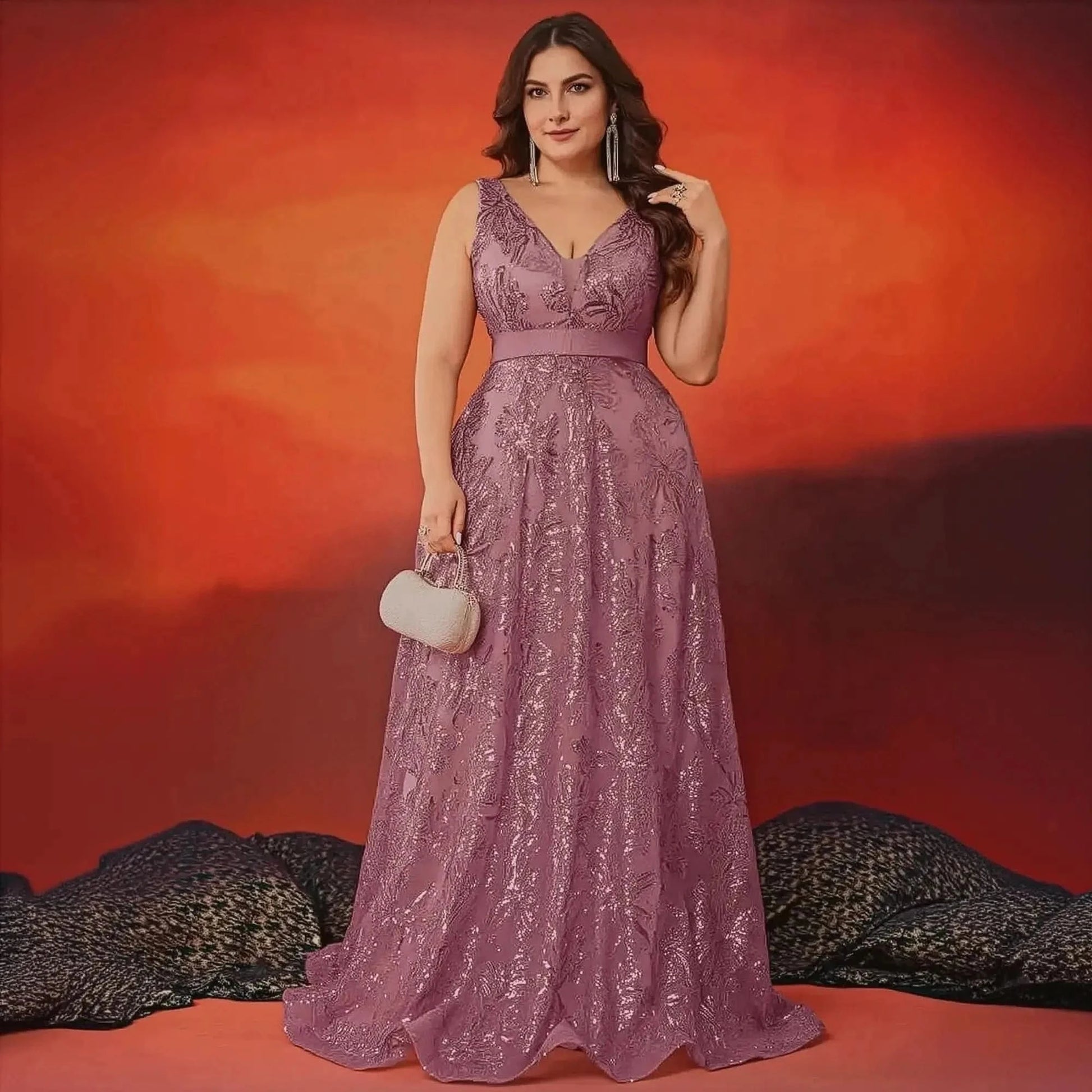 Décolleté V Profond Élégant - Saylana