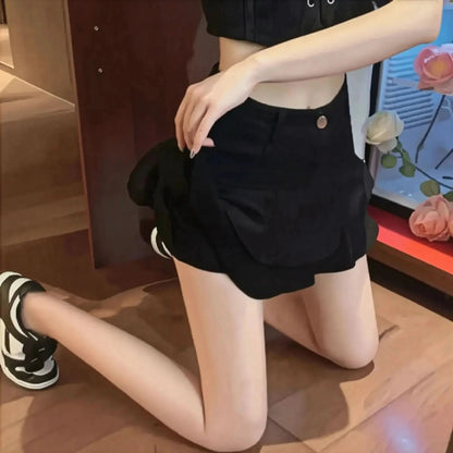 Denim A - Ligne à Volants - Saylana