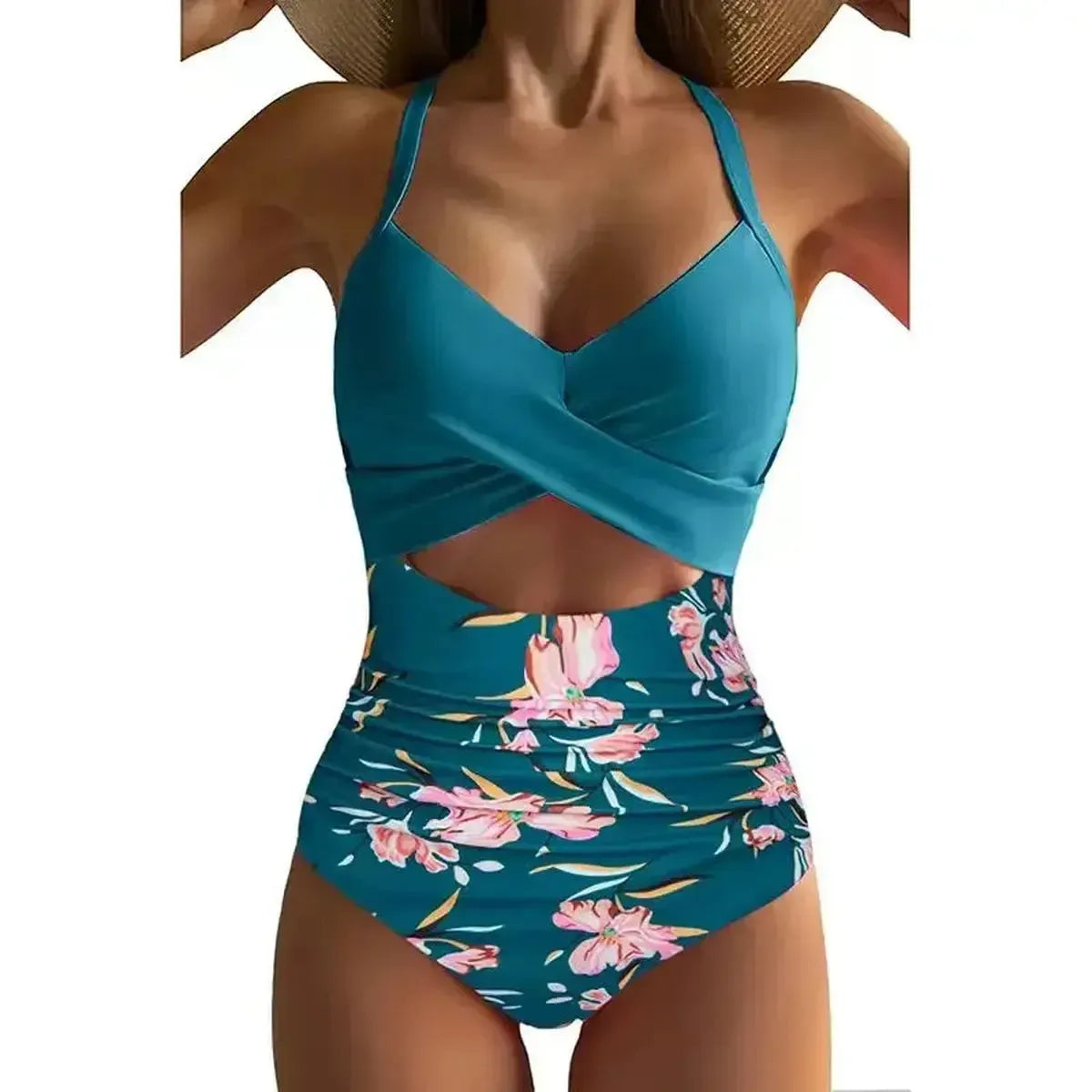 Dos Nu Croisé Bicolore Sexy-Saylana
