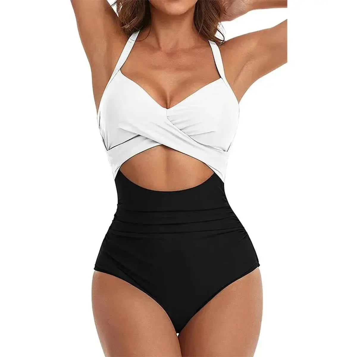 Dos Nu Croisé Bicolore Sexy-Saylana