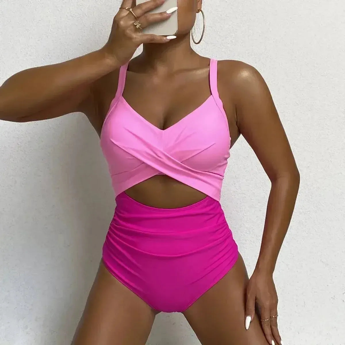 Dos Nu Croisé Bicolore Sexy-Saylana