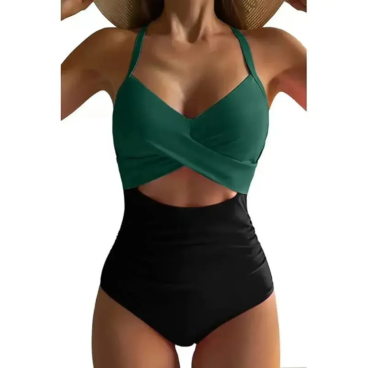 Dos Nu Croisé Bicolore Sexy-Saylana