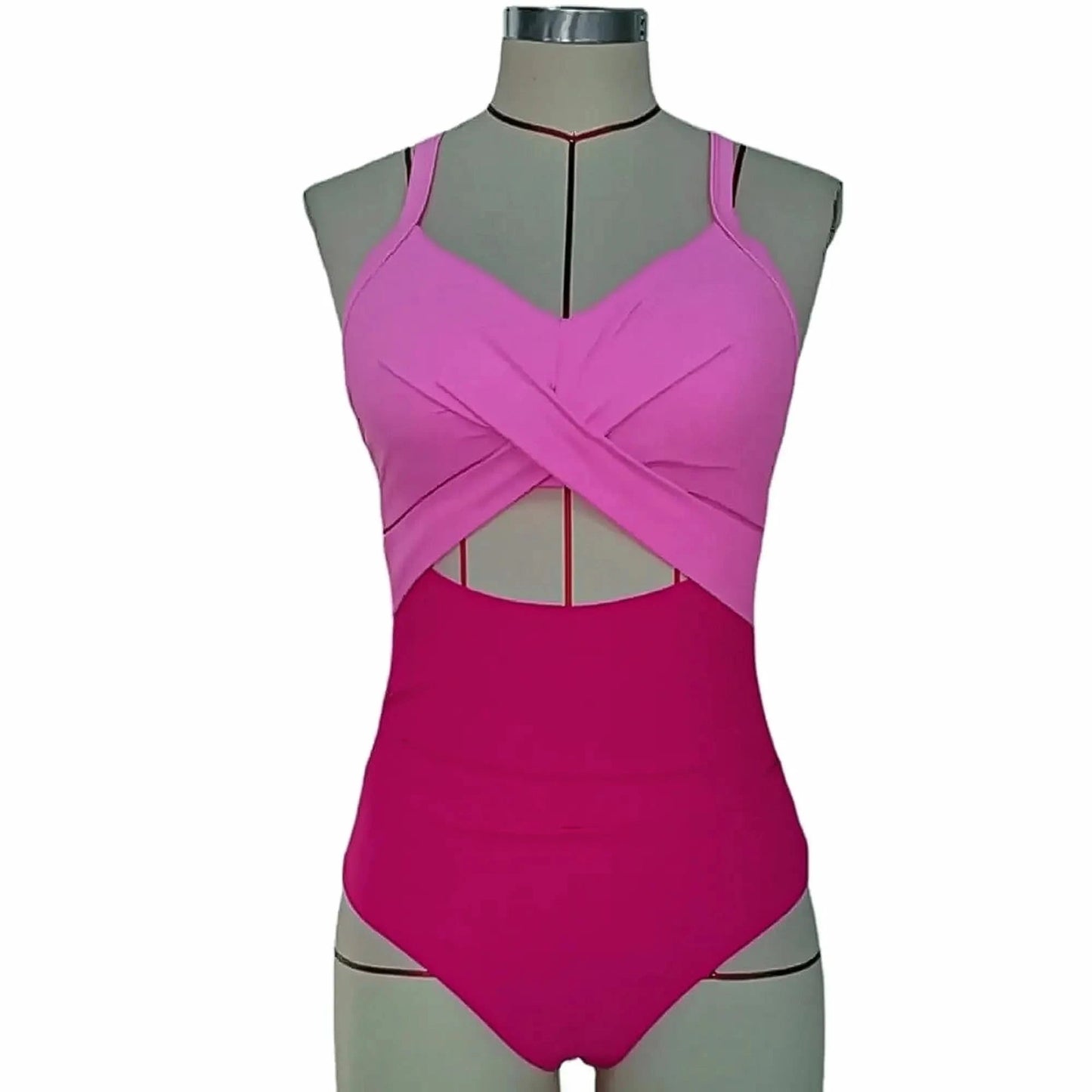 Dos Nu Croisé Bicolore Sexy - Saylana