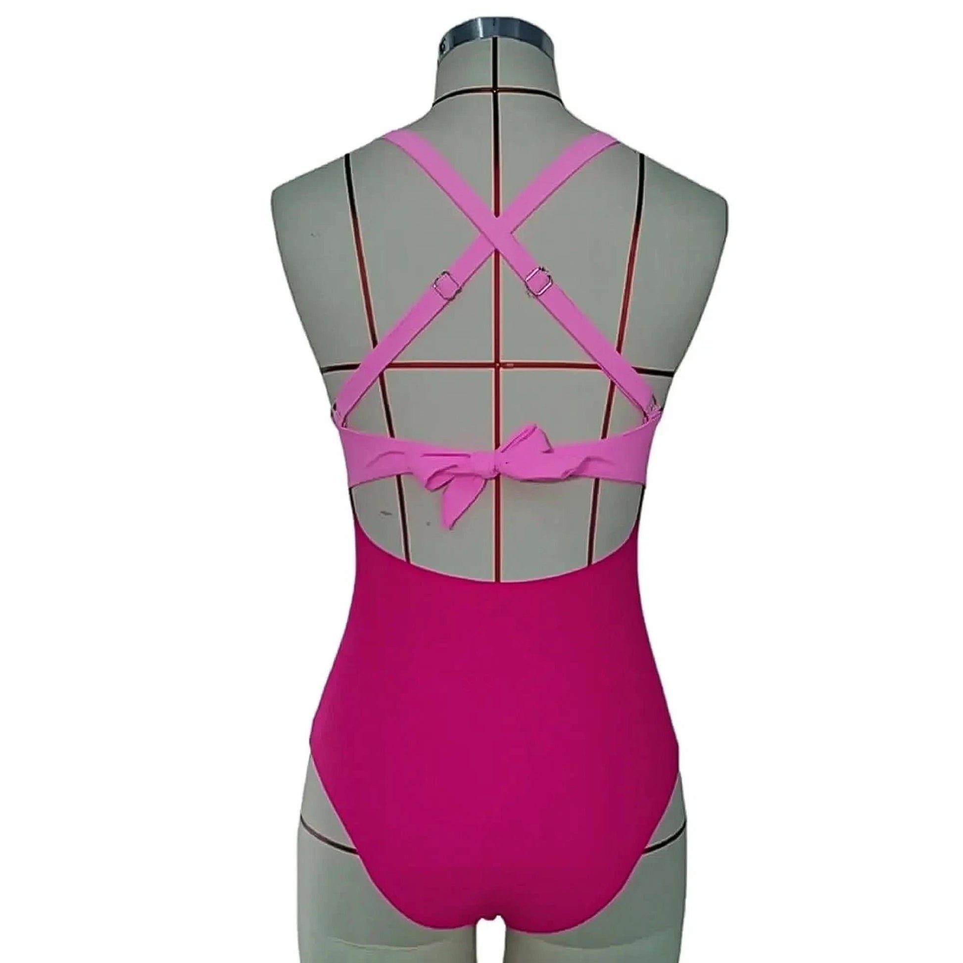 Dos Nu Croisé Bicolore Sexy - Saylana