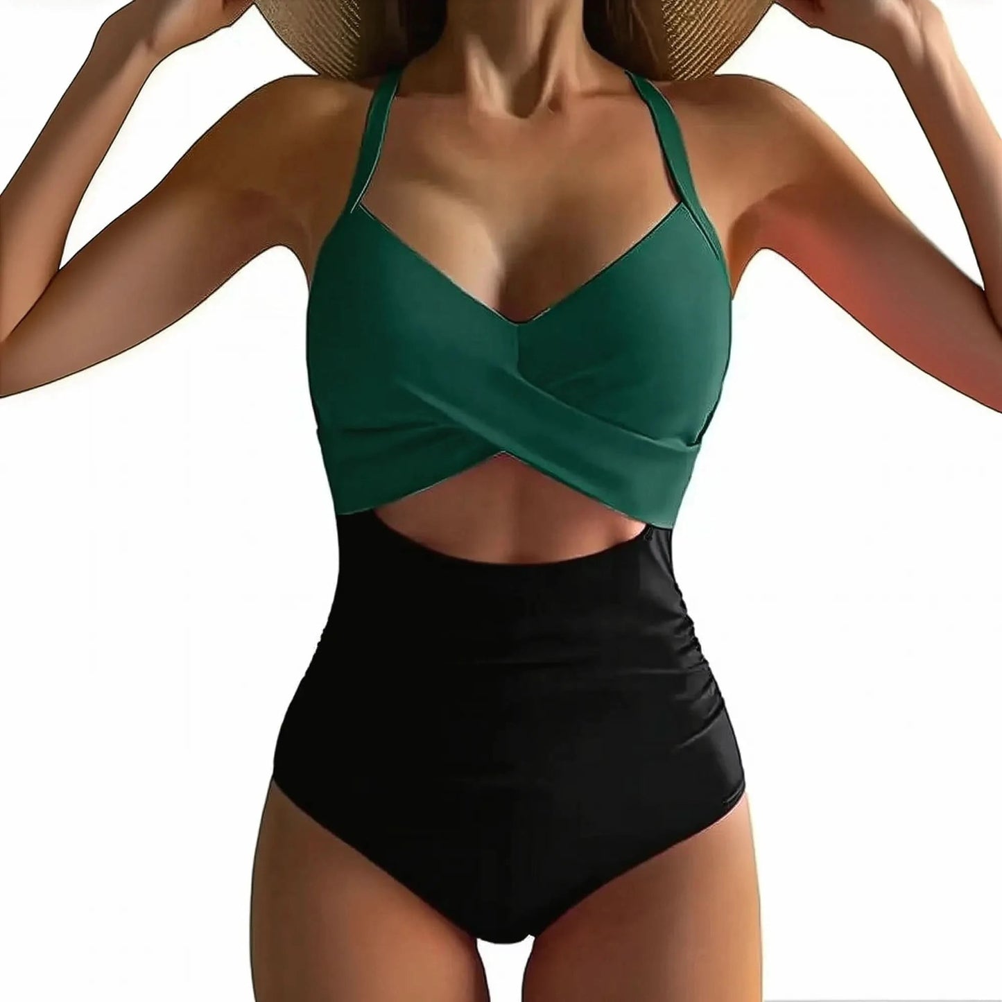 Dos Nu Croisé Bicolore Sexy - Saylana