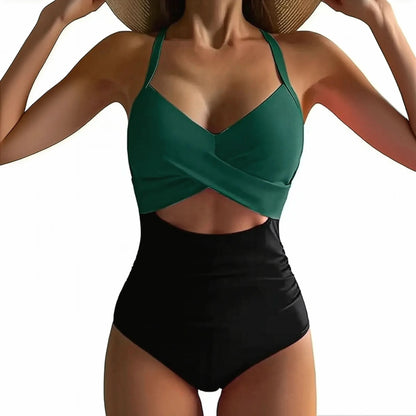 Dos Nu Croisé Bicolore Sexy - Saylana