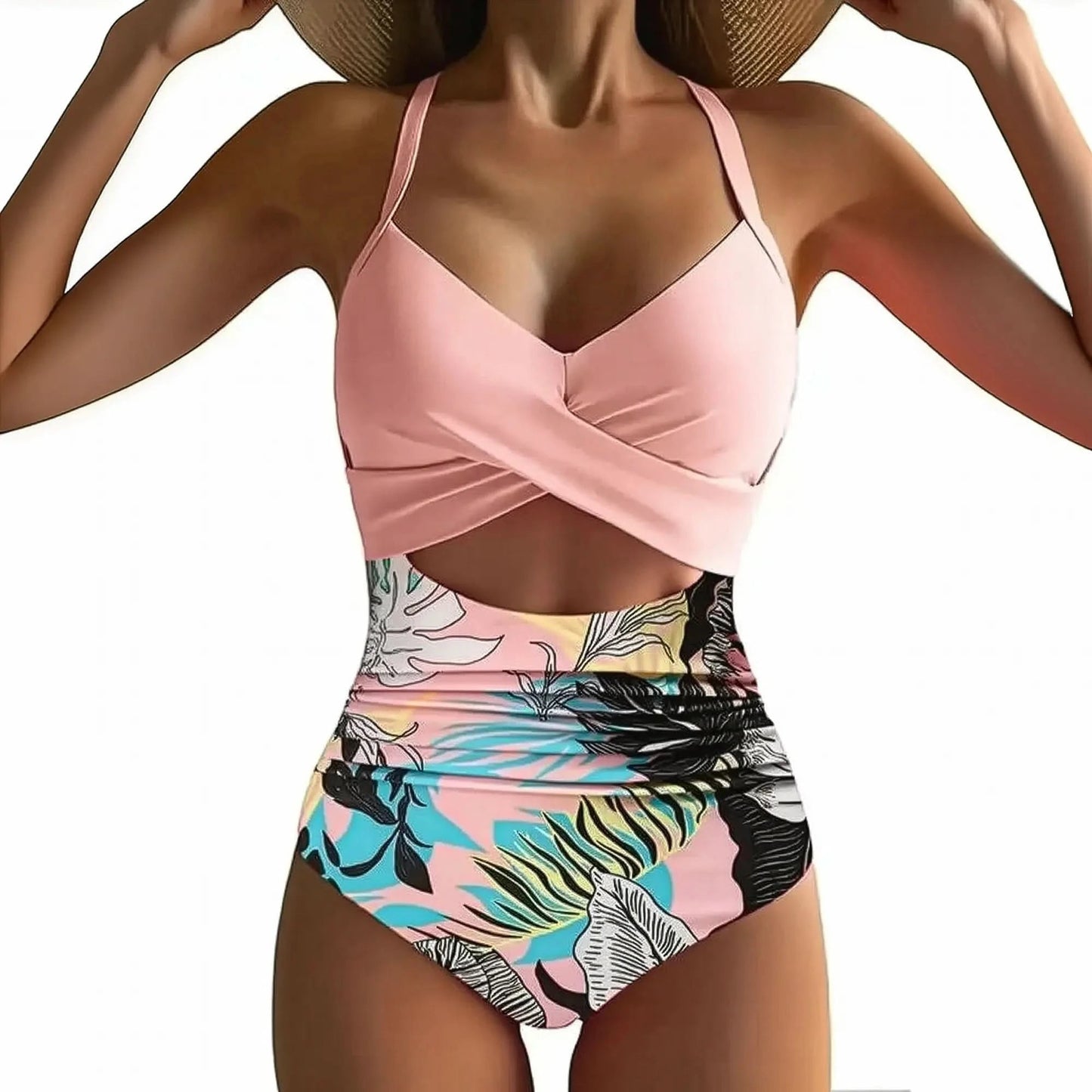 Dos Nu Croisé Bicolore Sexy - Saylana