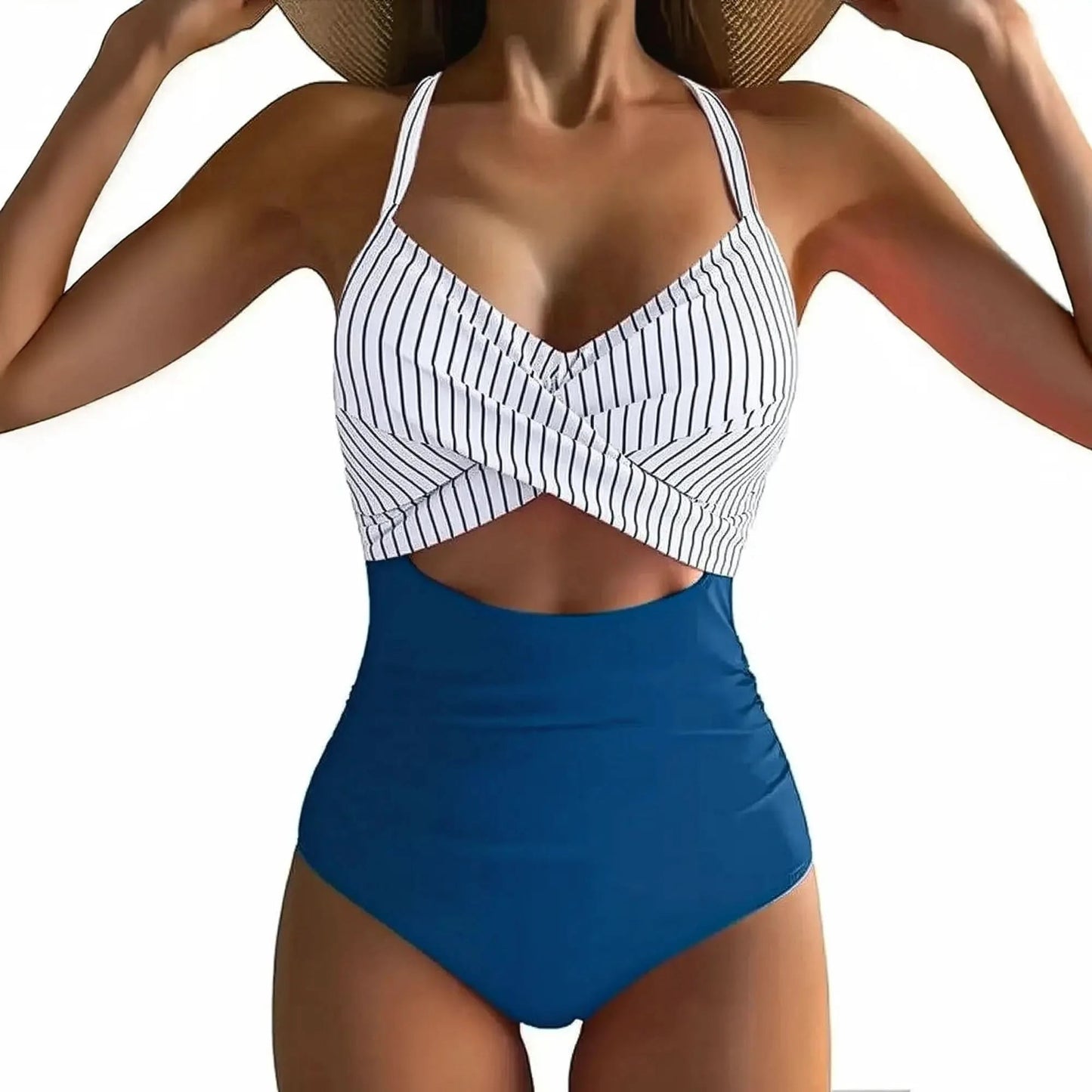 Dos Nu Croisé Bicolore Sexy - Saylana