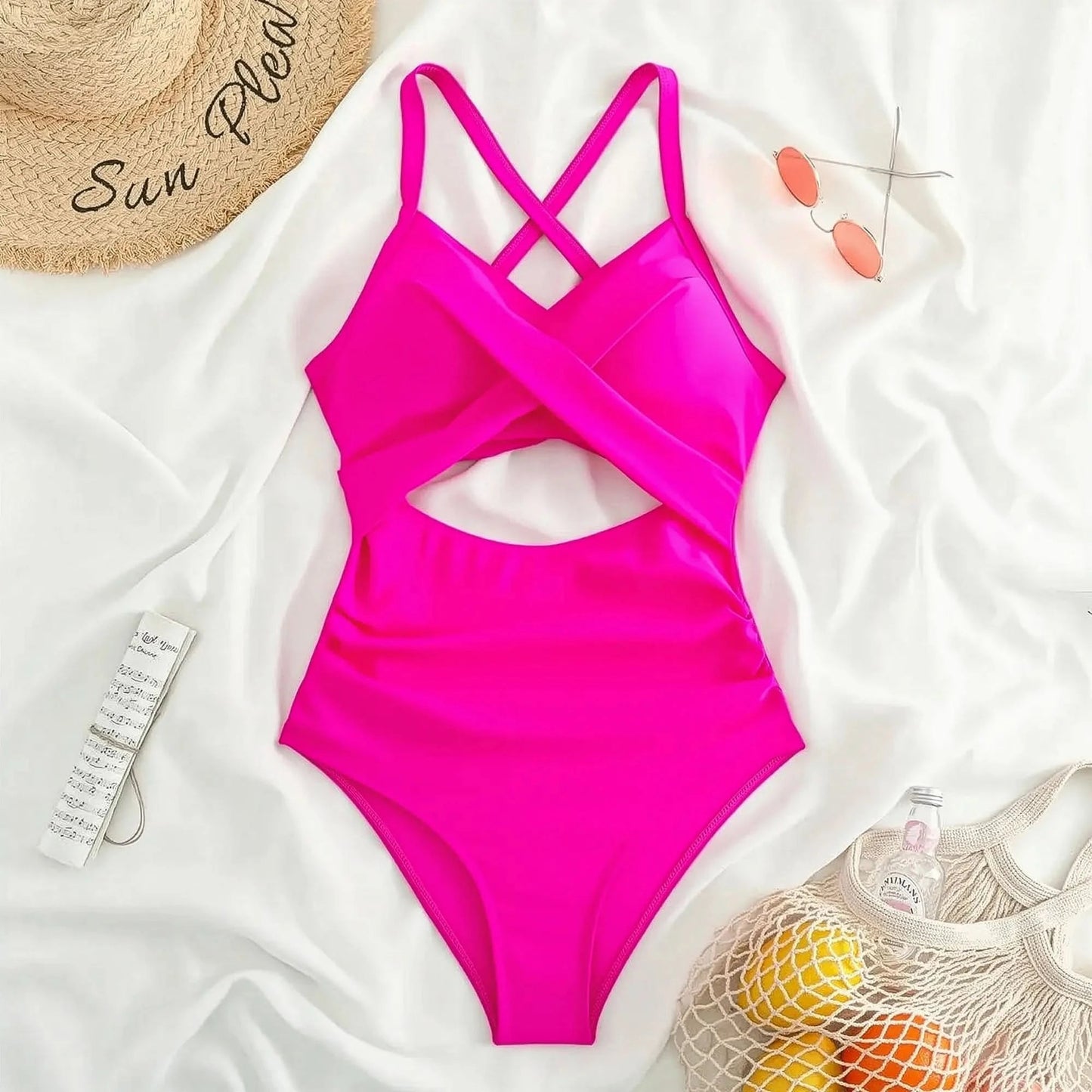 Dos Nu Croisé Bicolore Sexy - Saylana