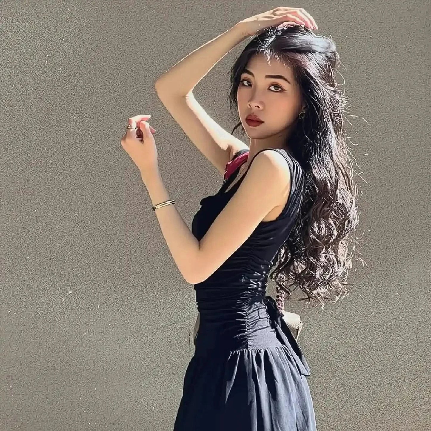 Élégante à Fronces Taille Haute - Saylana