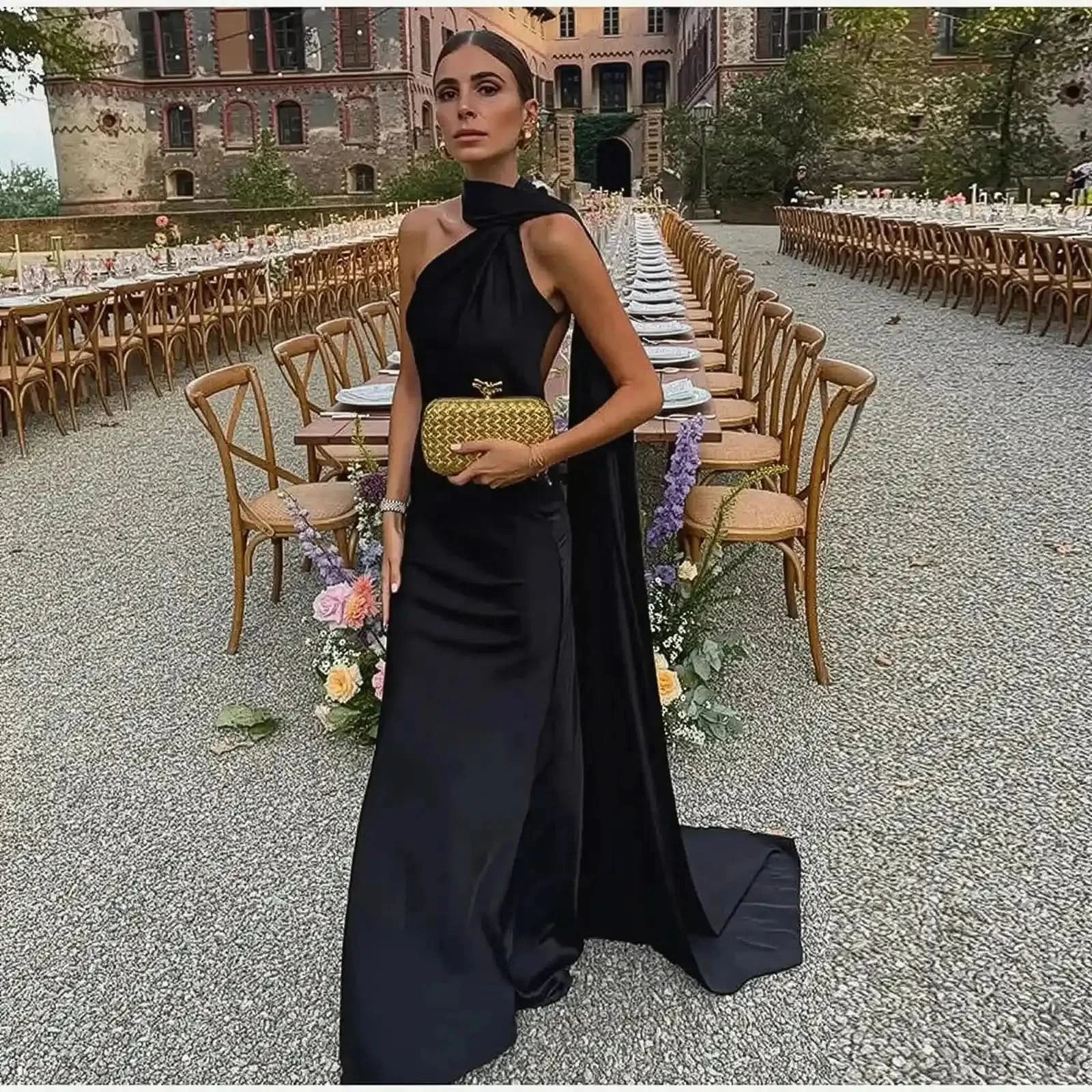 Élégante à Nœud & Dos Nu - Saylana