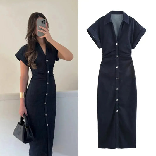 Élégante avec Zip Latéral-Saylana