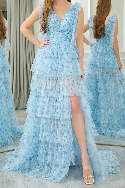 Élégante Tenue de Bal Plissée-Saylana