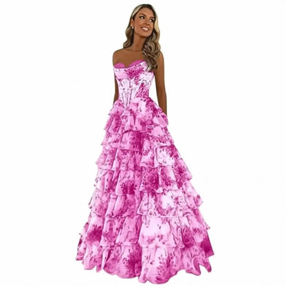 Élégante Tenue de Bal Plissée - Saylana