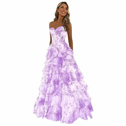 Élégante Tenue de Bal Plissée - Saylana