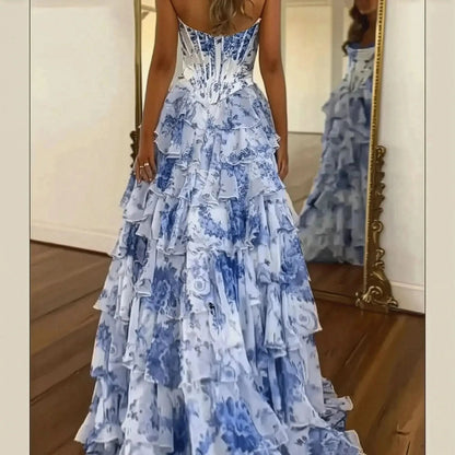 Élégante Tenue de Bal Plissée - Saylana