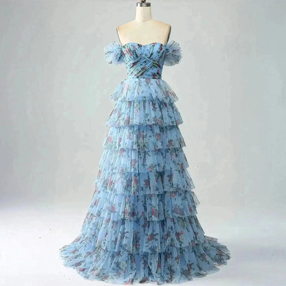 Élégante Tenue de Bal Plissée - Saylana