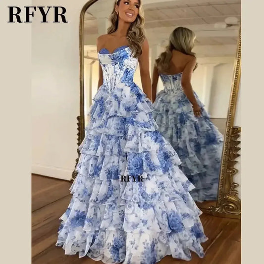 Élégante Tenue de Bal Plissée-Saylana