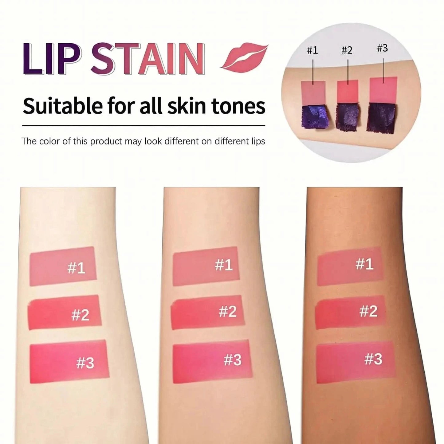 Encre à Lèvres Longue Tenue Naturelle - Saylana